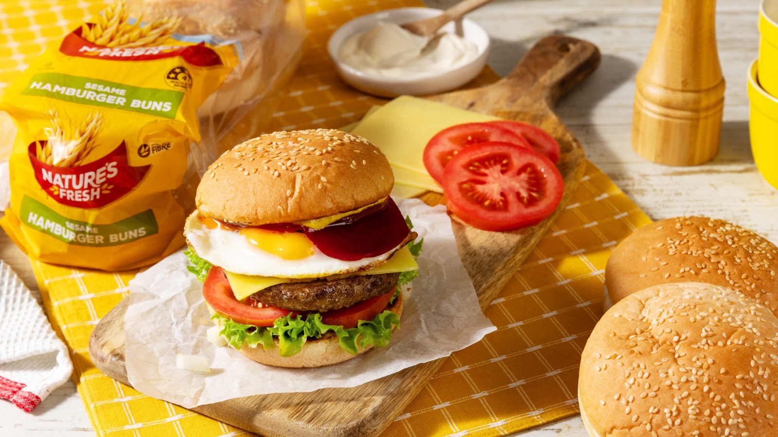 Natures Fresh Hamburger Buns NZ