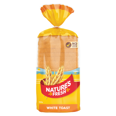 White toast