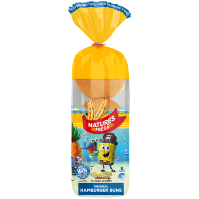 SPONGEBOB BURGER BUNS ORIG