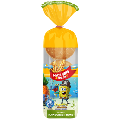 SPONGEBOB BURGER BUNS SESAME