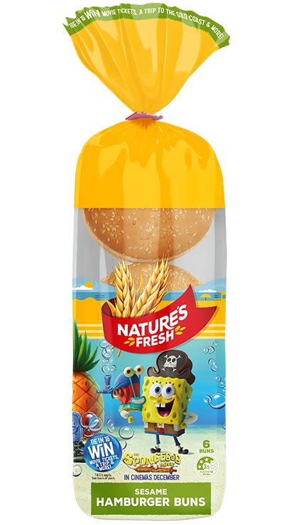 SPONGEBOB BURGER BUNS SESAME