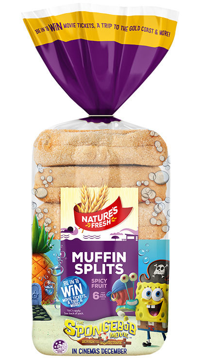 SPONGEBOB MUFFIN SPICY FRUIT